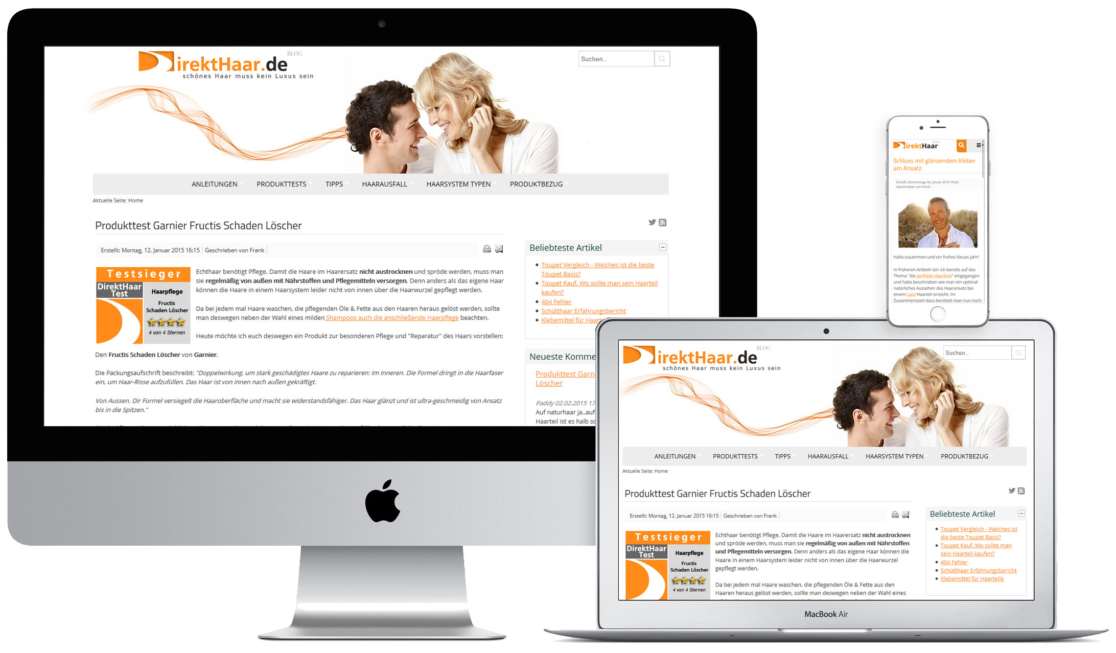 Direkthaar Portfolio